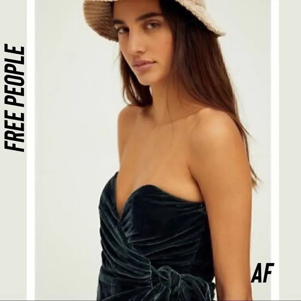 FREE PEOPLE HAZEL ROMPER PINE XS NWT - Picture 2 of 8